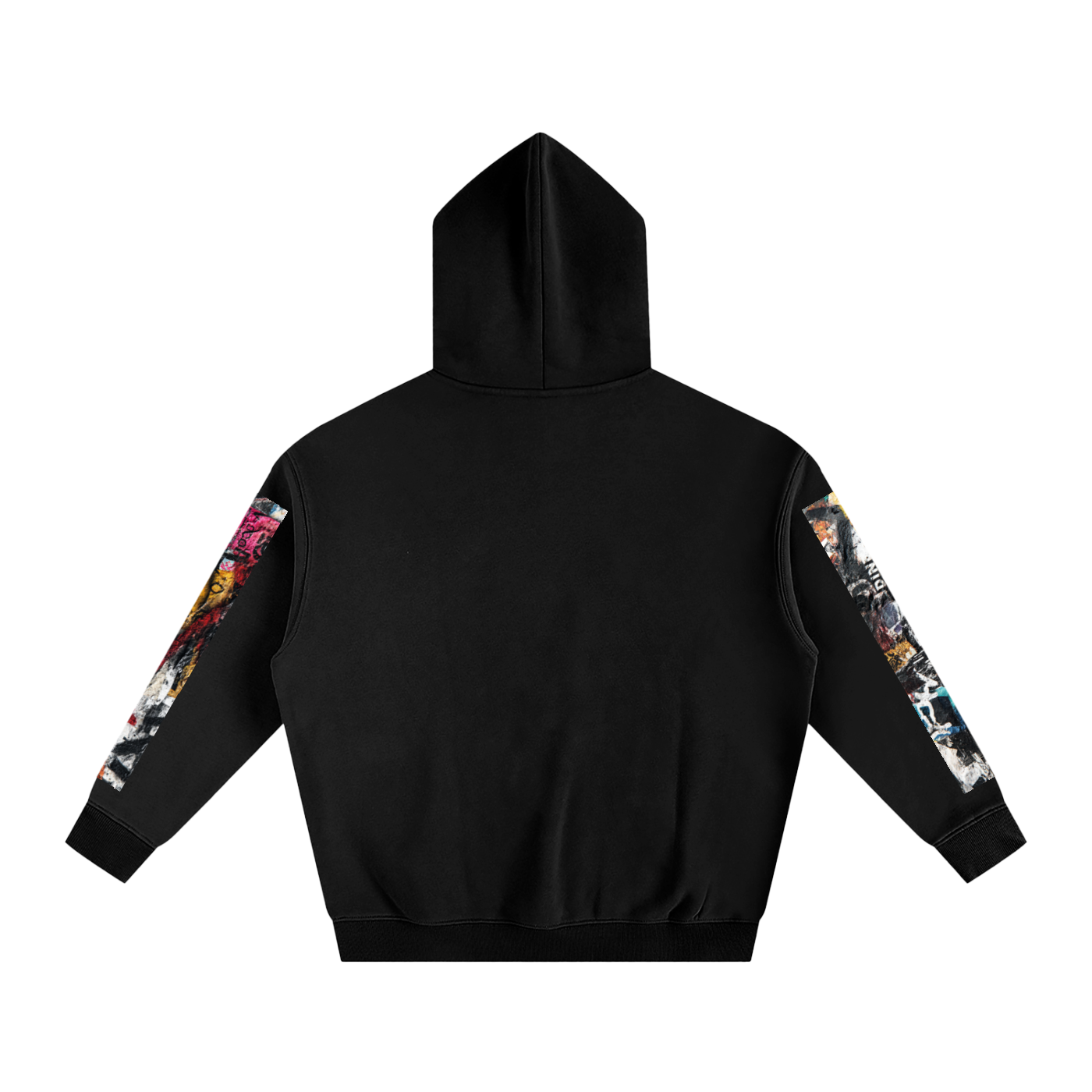 NDUR Oversize Fleeced Hoodie: "Urban Noise"