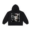NDUR Essential Heavyweight Oversized Drawstring Hem Hoodie: "Fractured Resilience"