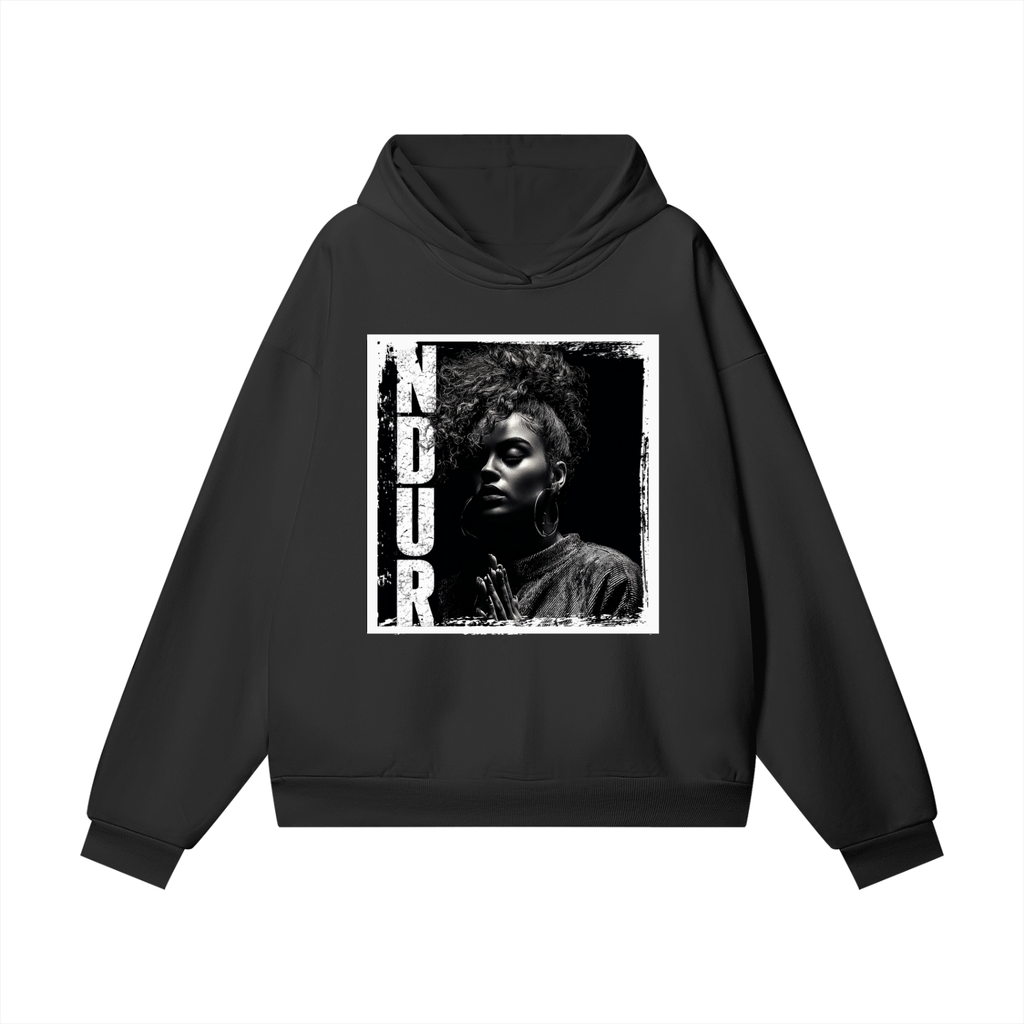 NDUR Heavyweight Hidden Pocket Fleece Hoodie: "Unwavering Faith"