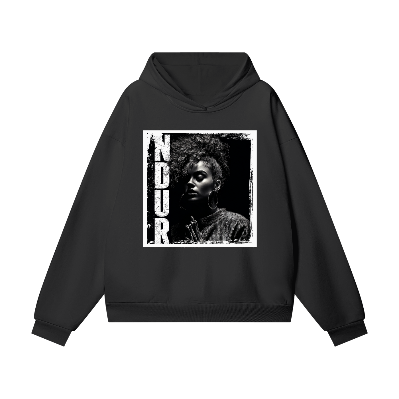 NDUR Heavyweight Hidden Pocket Fleece Hoodie: "Unwavering Faith"