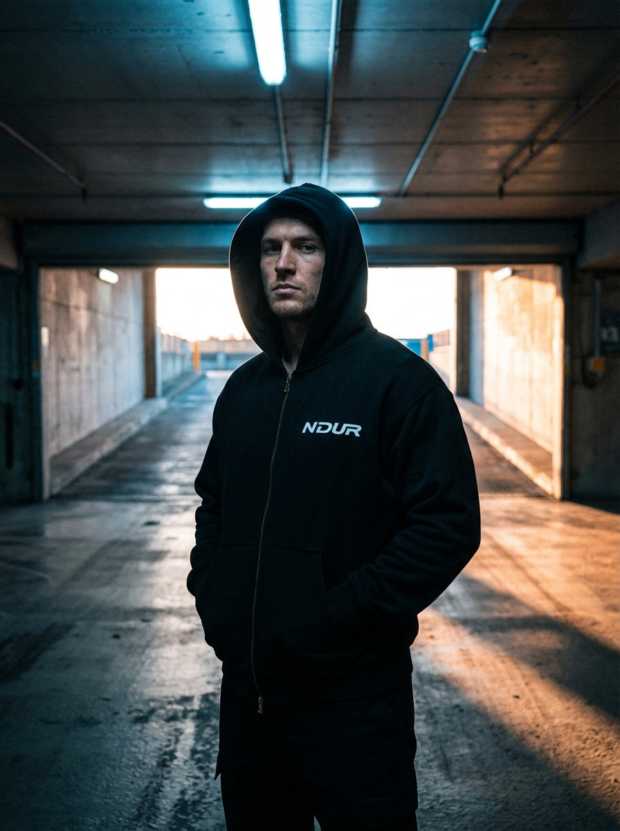 NDUR Essential Oversized Fleece Boxy Hoodie