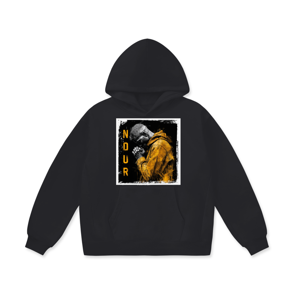 NDUR Oversize Heavyweight Fleece Hoodie: The Hoodie Prayer