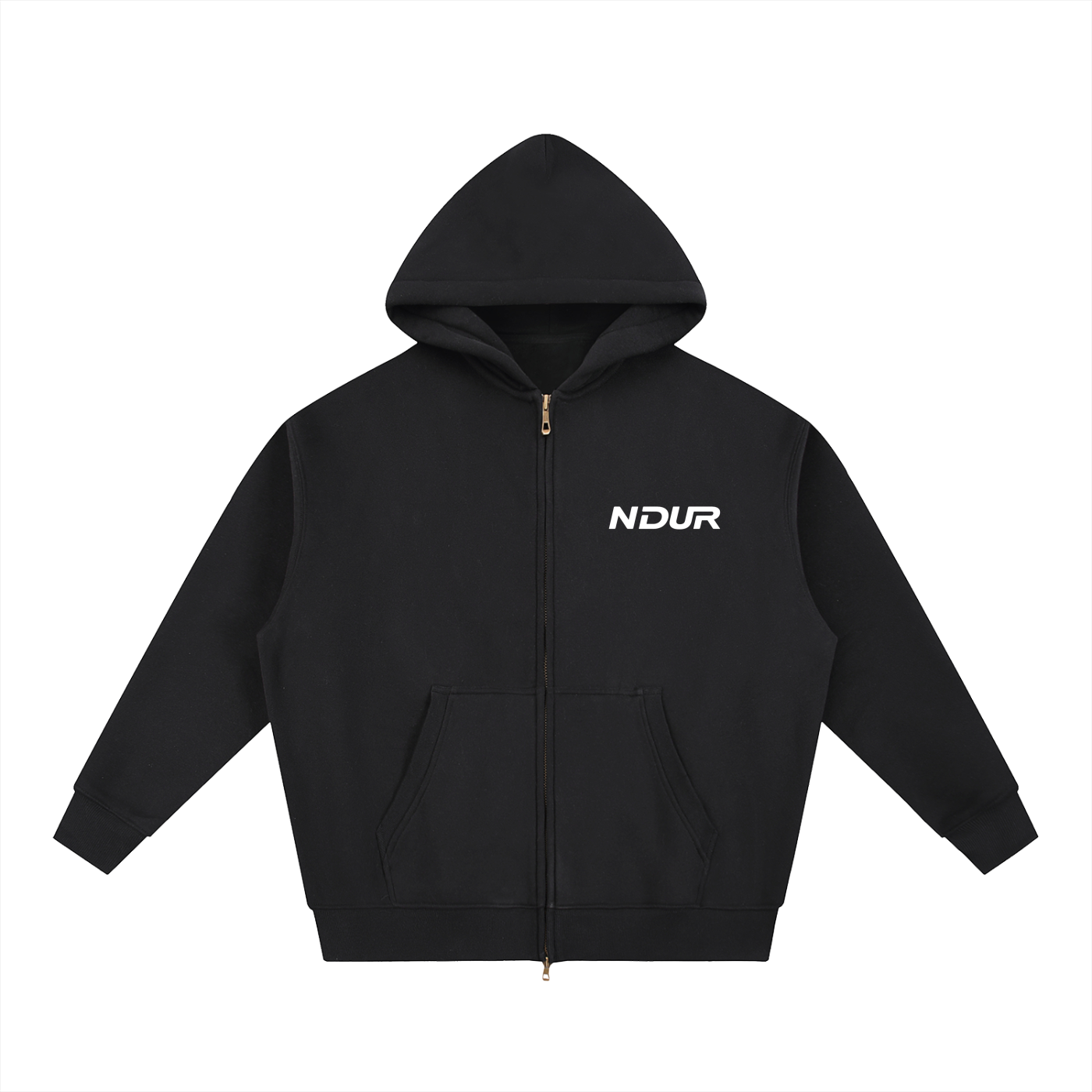 NDUR Oversized Fleece Boxy Hoodie —  1 Corinthians 13:7 Edition