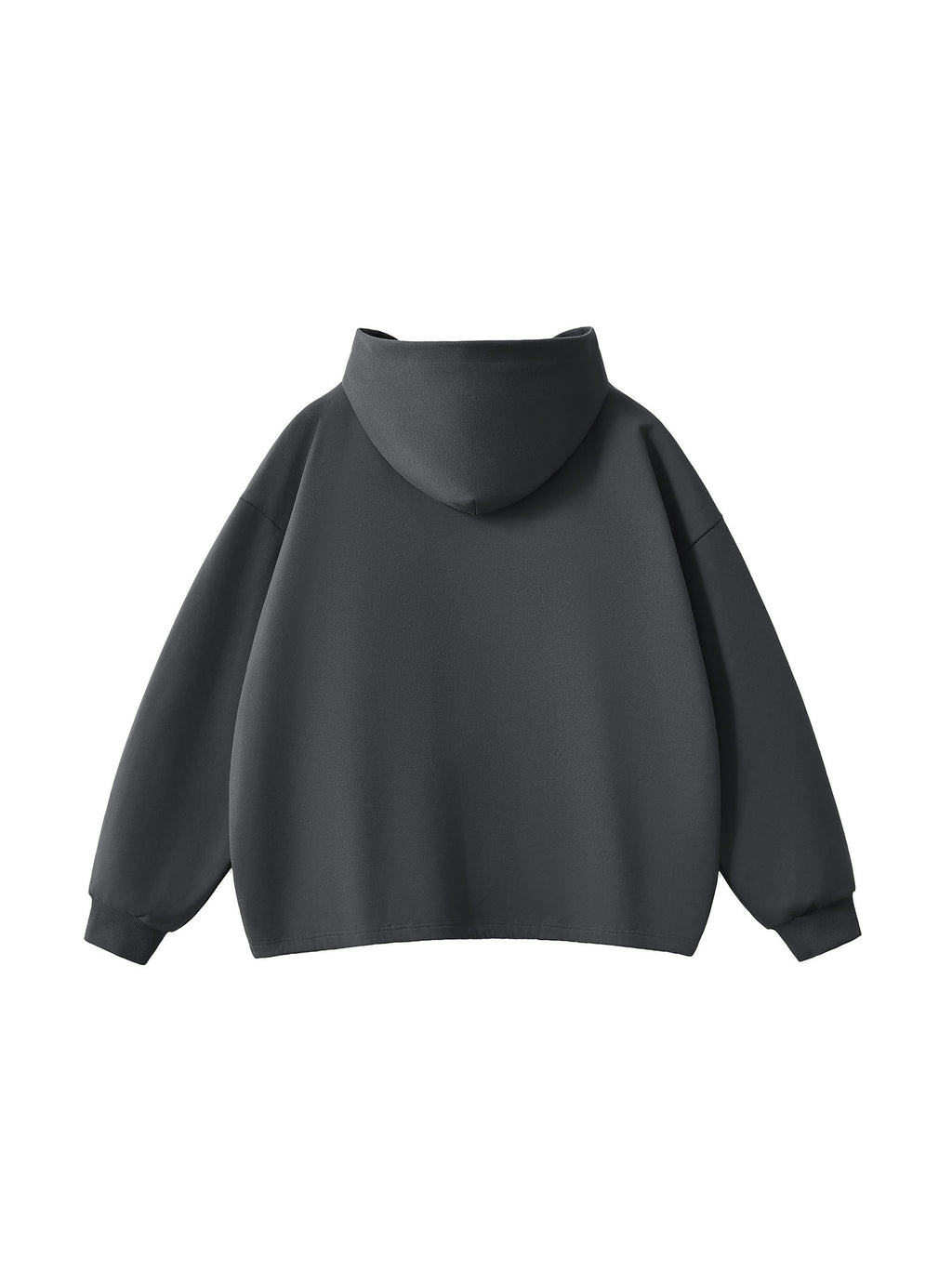 NDUR Essential Heavyweight Oversized Drawstring Hem Hoodie: "Fractured Resilience"