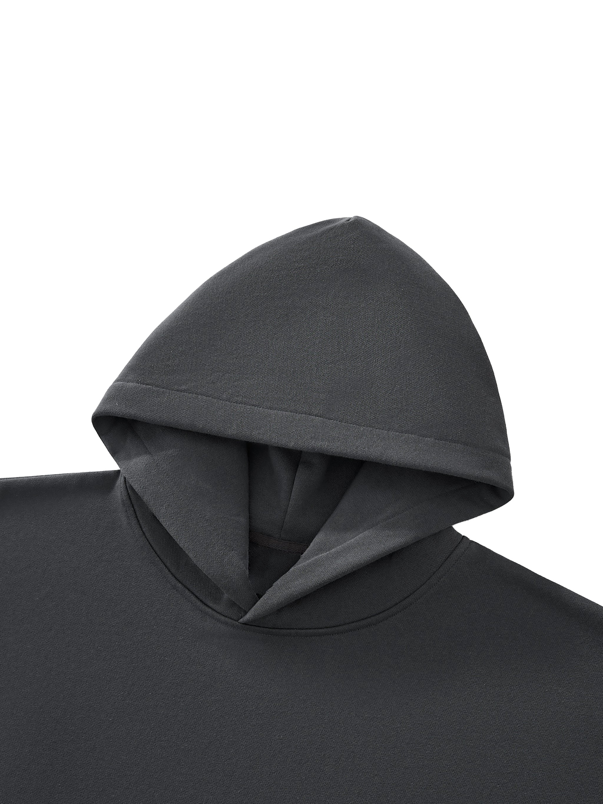 NDUR Essential Heavyweight Oversized Drawstring Hem Hoodie: "Fractured Resilience"