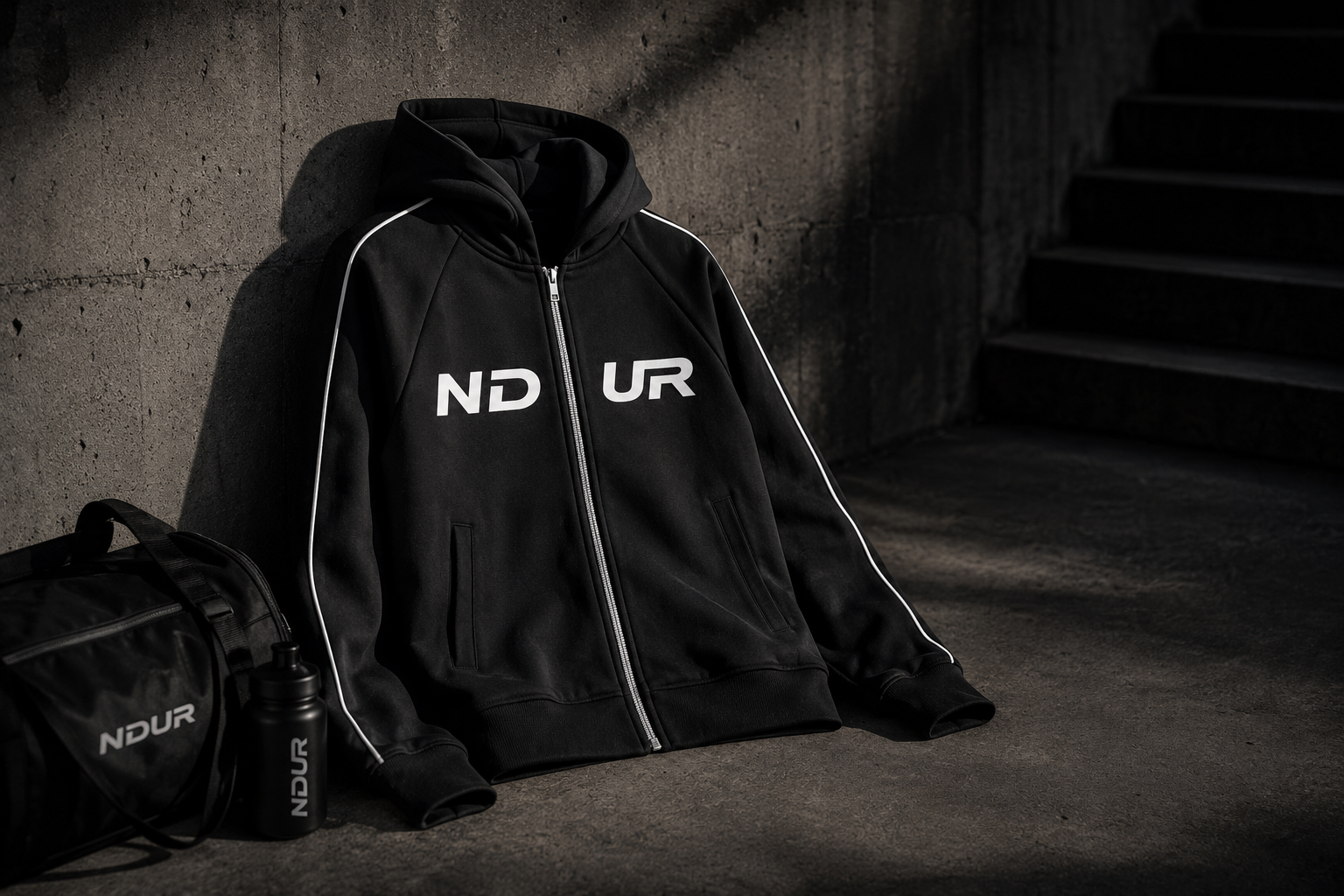 NDUR Heavyweight Raglan Zip Hoodie