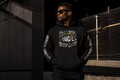 NDUR Oversize Fleeced Hoodie: "Concrete Pulse"